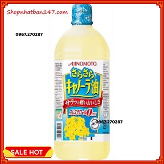Dầu ăn hoa cải Ajinomoto - Nhật Bản - Chuyên sỉ