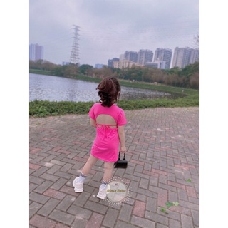 Váy body hở lưng siêu sang chảnh cho bé