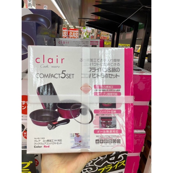 Bộ nồi 3 món Clair nội địa nhật