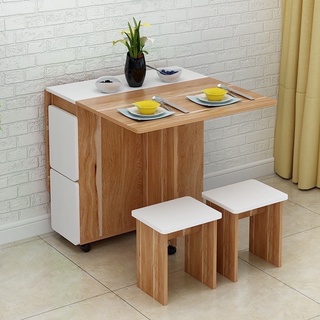 🔥FREESHIP🔥Bộ bàn ăn gấp gọn nhập khẩu mdf