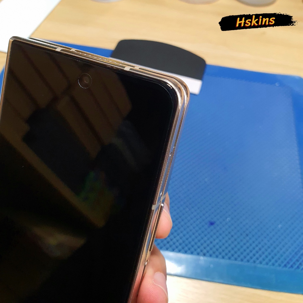 Miếng dán PPF thủy lực màn hình, mặt lưng Samsung Z Fold 4 5G phục hồi dầu hằn cao cấp