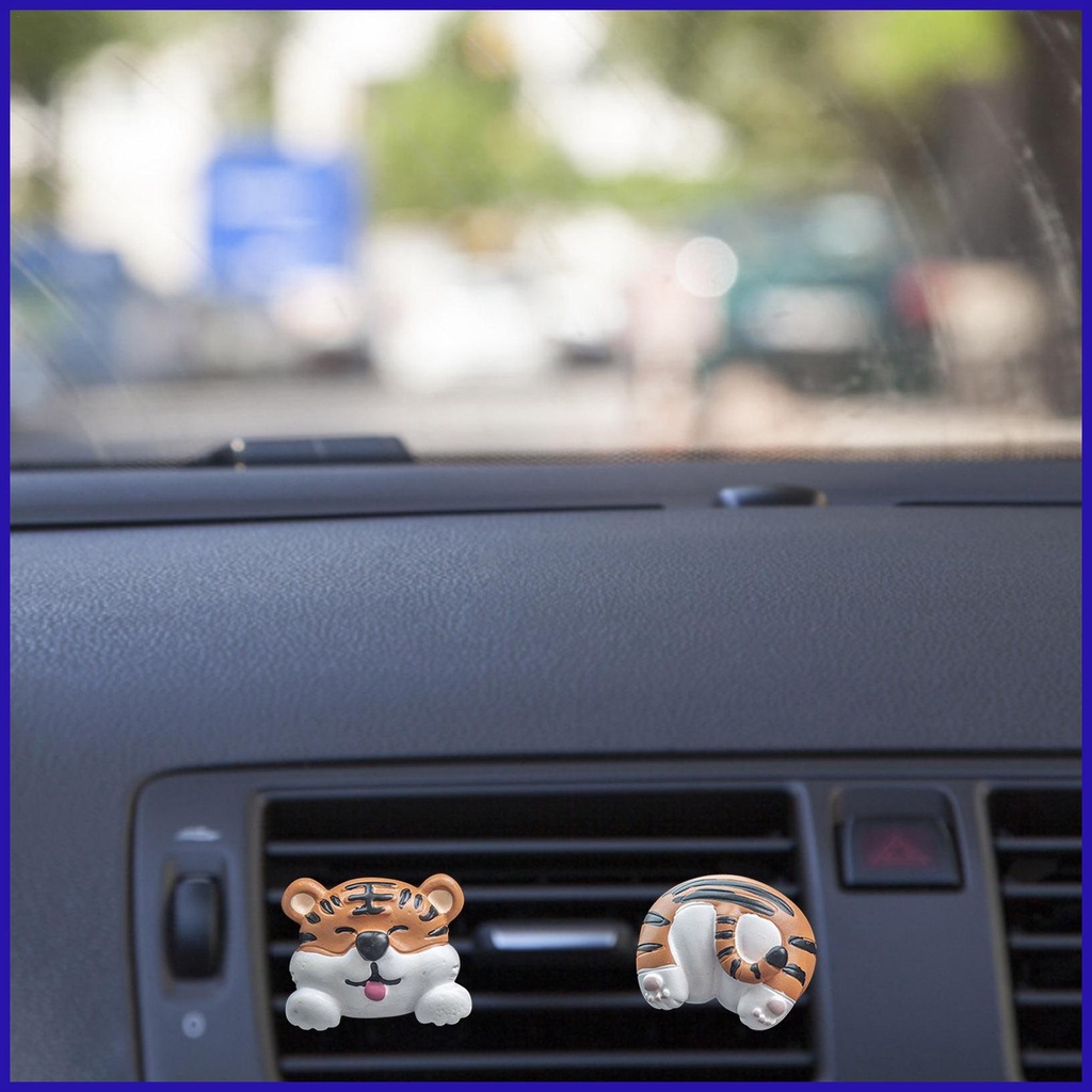 Kẹp Trang Trí Máy Lạnh Xe Hơi Hình Động Vật Dễ Thương