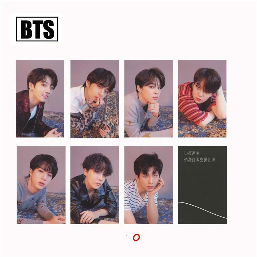 Hộp ảnh lomo card nhóm nhạc BTS