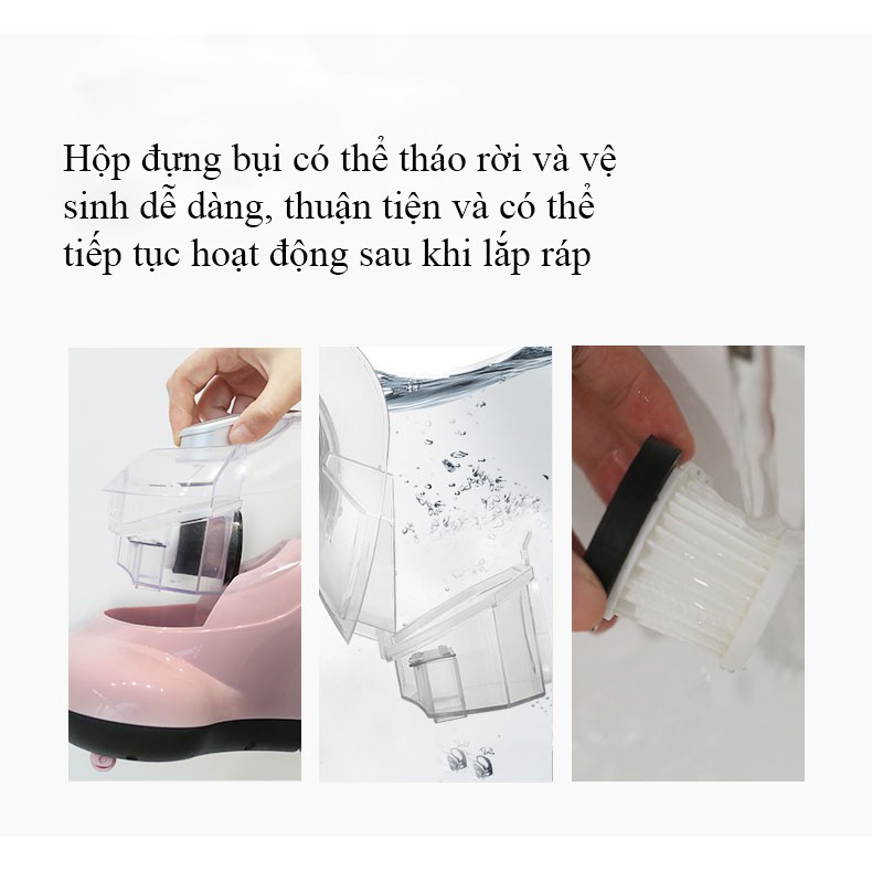 Máy hút bụi giường chiếu AUX diệt khuẩn khử trùng bằng tia cực tím UV làm sạch giường nệm, sofa công suất mạnh mẽ | BigBuy360 - bigbuy360.vn