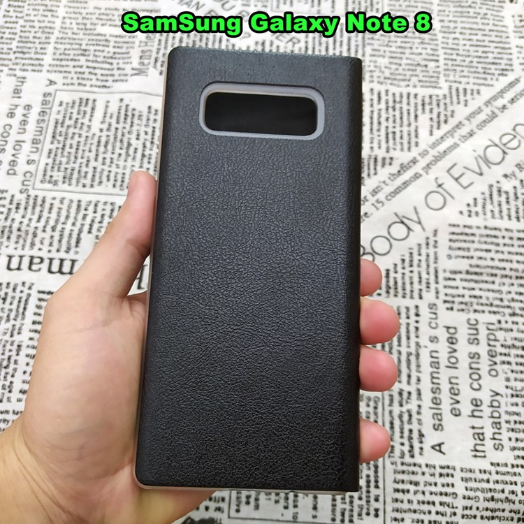 Bao Da Samsung Galaxy Note 8 / Galaxy Note 9 Kiểu Dáng Gấp 2 Mặt Và Có Phối Ví Sang Trọng