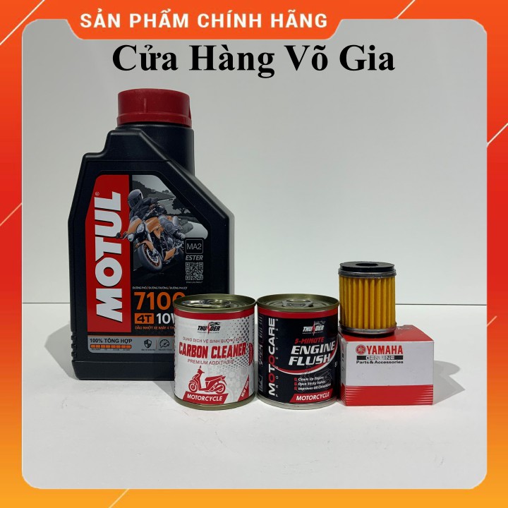 Motul 7100 4T 10w50 - Nhớt 100% tổng hợp cao cấp xe số gốc ESTER