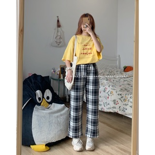 Quần thô kẻ caro mẫu mới (nhiều màu)