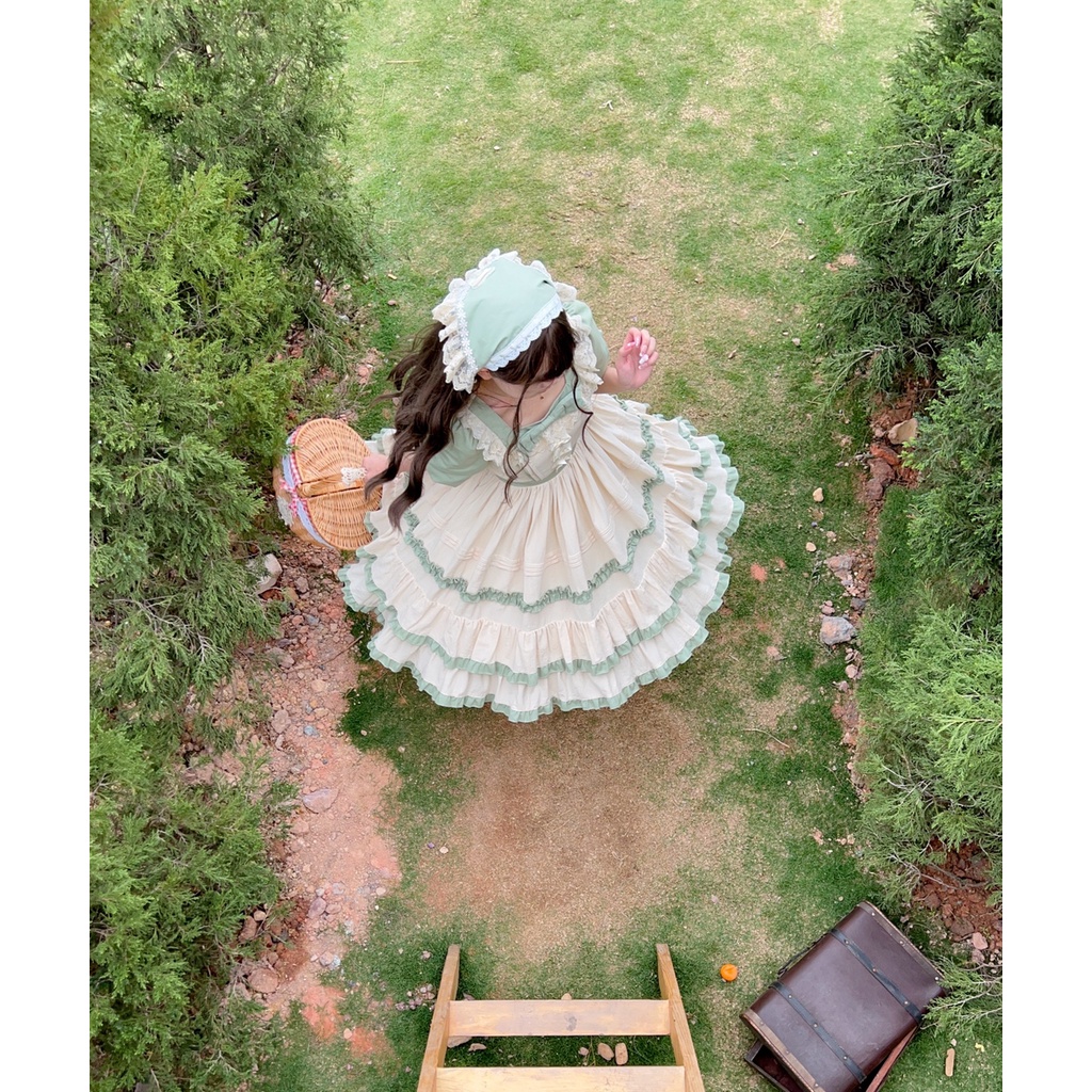 Váy lolita phong cách mùa vụ đồng quê ̣̣