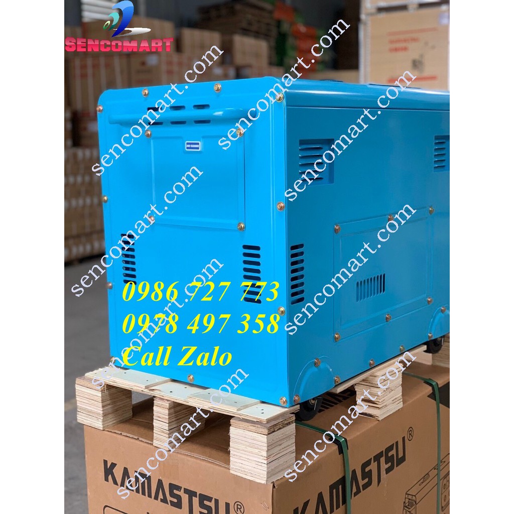 Máy phát điện chạy dầu Kamastsu KD 6700 có cổng kết nối ATS