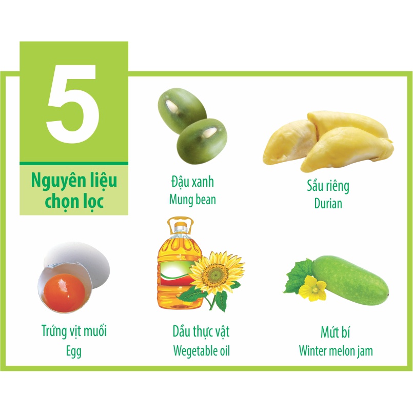 Bánh Pía Đậu xanh, Sầu Riêng Tươi, Trứng Thương Hiệu Thiên Sa