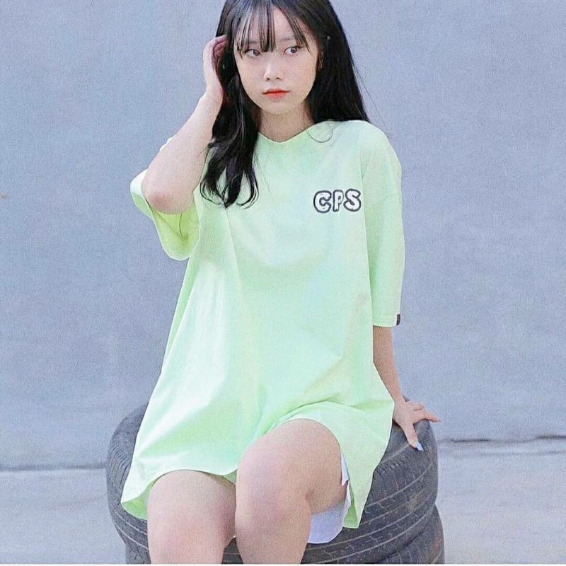 Shop Việt Nam: Áo thun tay lỡ Unisex _ đồng giá 60k _ Freesize dưới 65kg _ Màu Xanh Mint