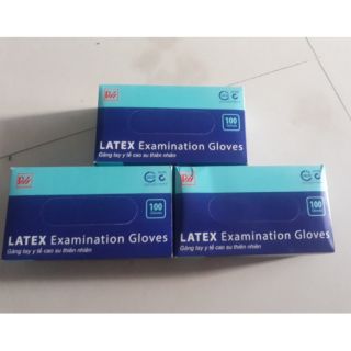 Hộp găng tay y tế LATEX