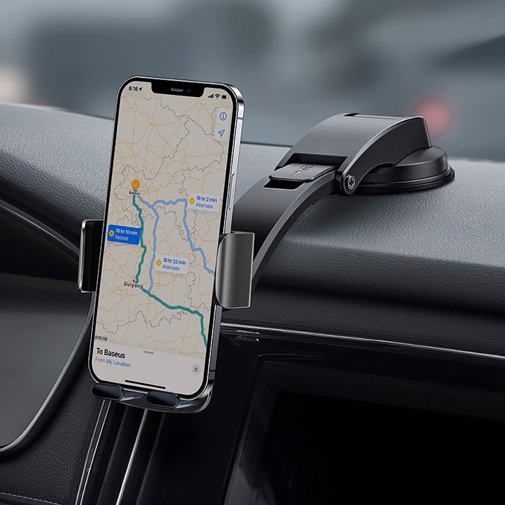 Giá Đỡ Kẹp Điện Thoại Ô Tô Cao Cấp BASEUS Easy Control Clamp Car Mount Holder (Mẫu Mới 2022)