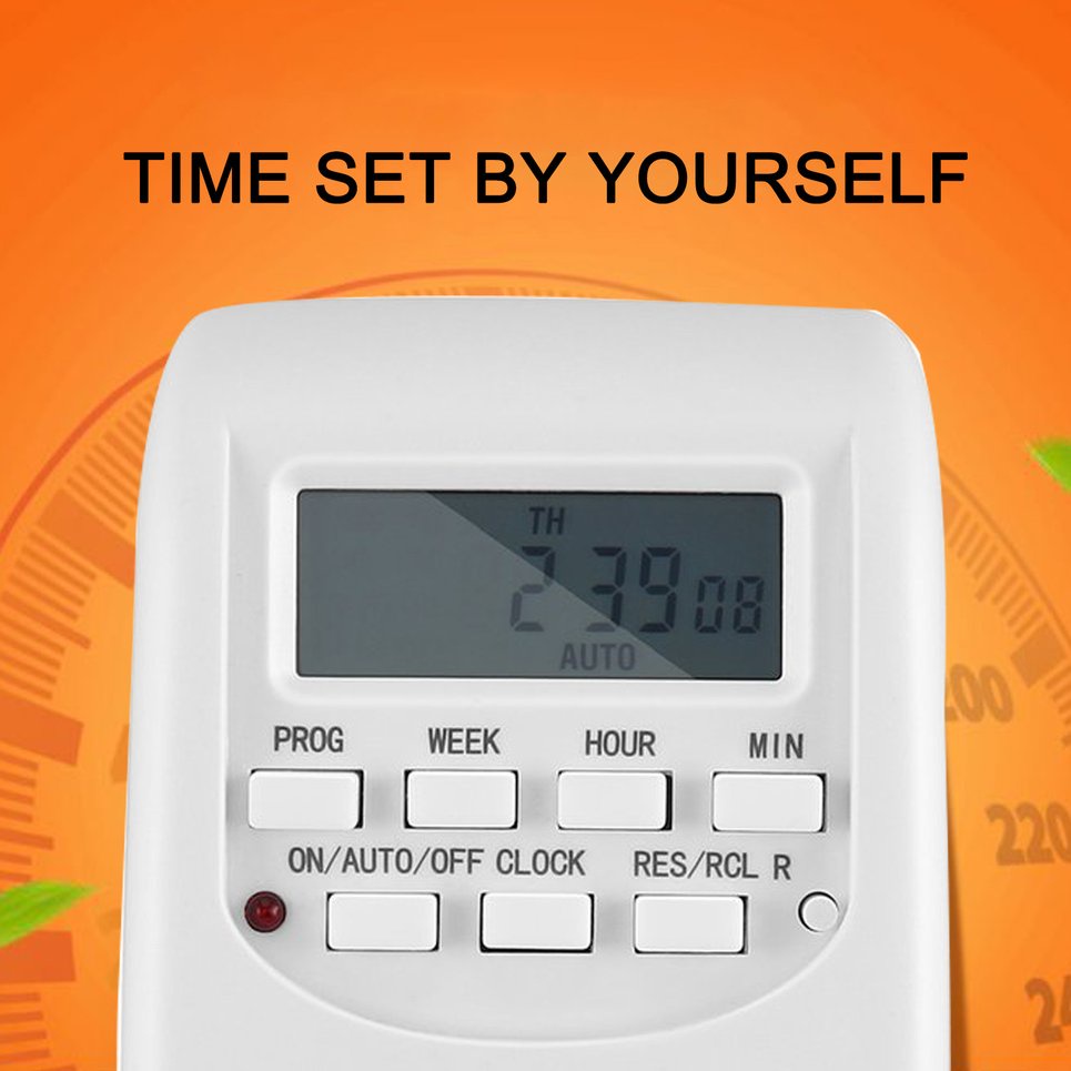 Timing Socket EU Plug Energy Saving Timer Programmable Household Appliances