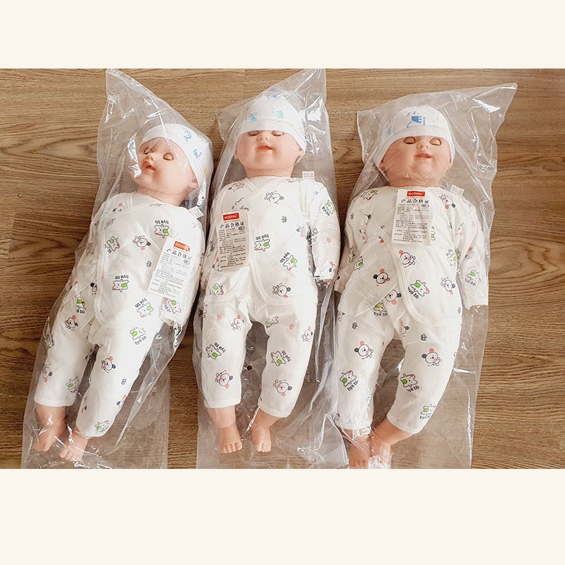 Búp Bê Silicon Mô Phỏng Em Bé Sơ Sinh Dễ Thương