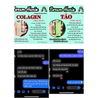 COMBO SERUM HUNIE { CAM KẾT HÀNG CHÍNH HÃNG }