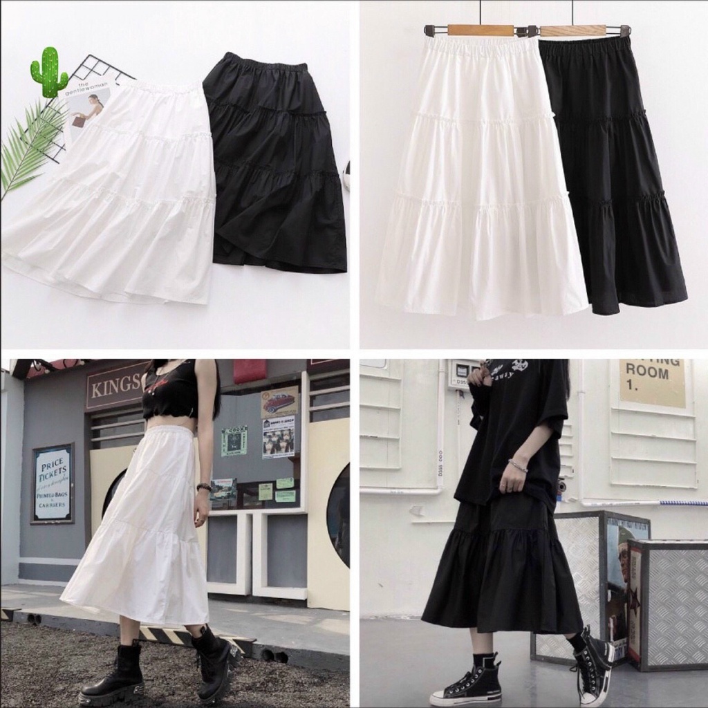 Chân Váy Von Xếp Nhiều Tầng Siêu Đẹp TTPK0345