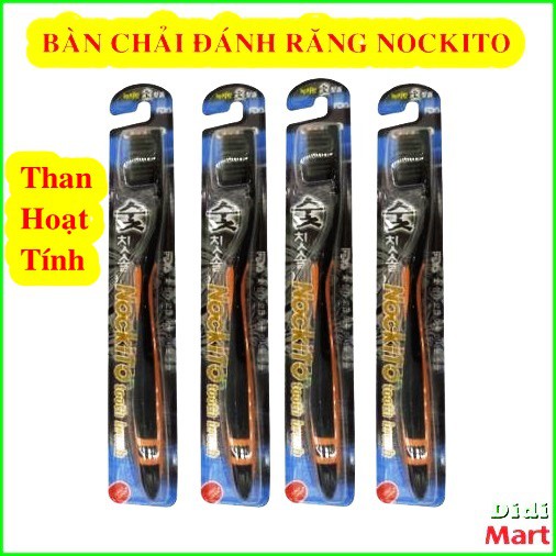 Bàn chải đánh răng than hoaït tính NOCKITO - Hàn Quốc