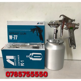 Súng Phun Sơn Keo W77 IWATA Bầu Dưới 1L Béc 2.5mm