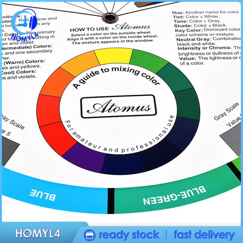 Bảng hướng dẫn phối màu dạng xoay tiện dụng CAMILA