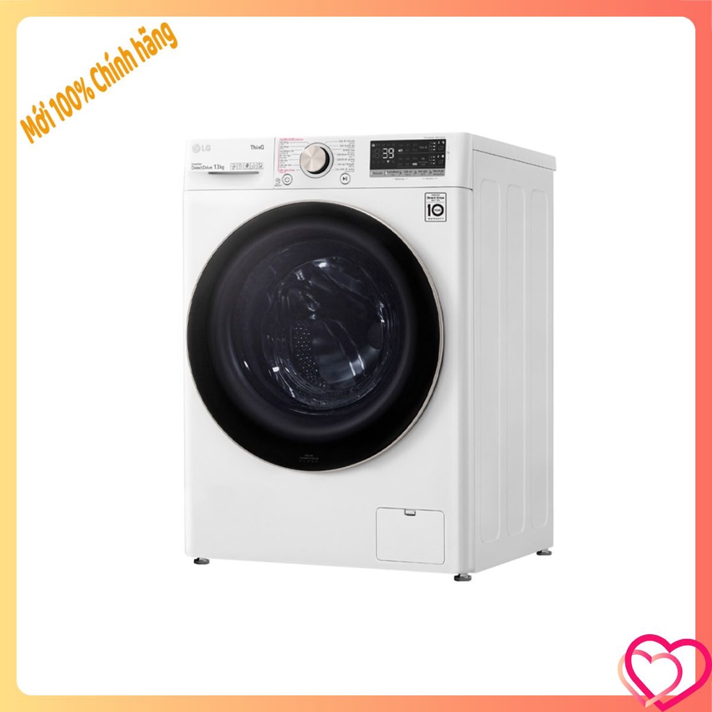 Máy giặt thông minh lồng ngang LG AI DD 13kg FV1413S3WA Điện Máy Hải Đăng HN