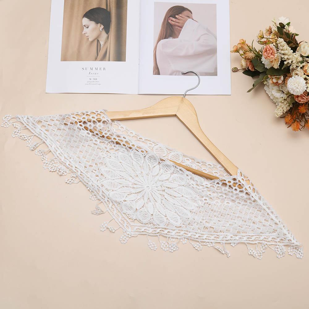 Áo Choàng Dệt Kim Phối Ren Tua Rua Ngắn Thời Trang Mùa Hè