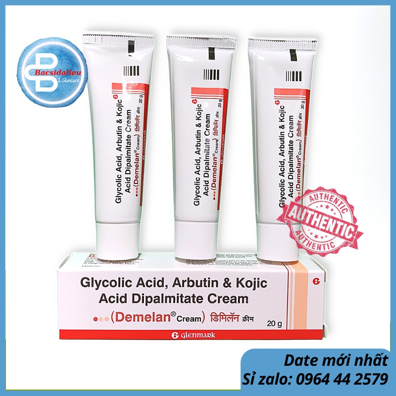 Demelan cream (20g) kem dưỡng, làm trắng sáng da, giảm thâm