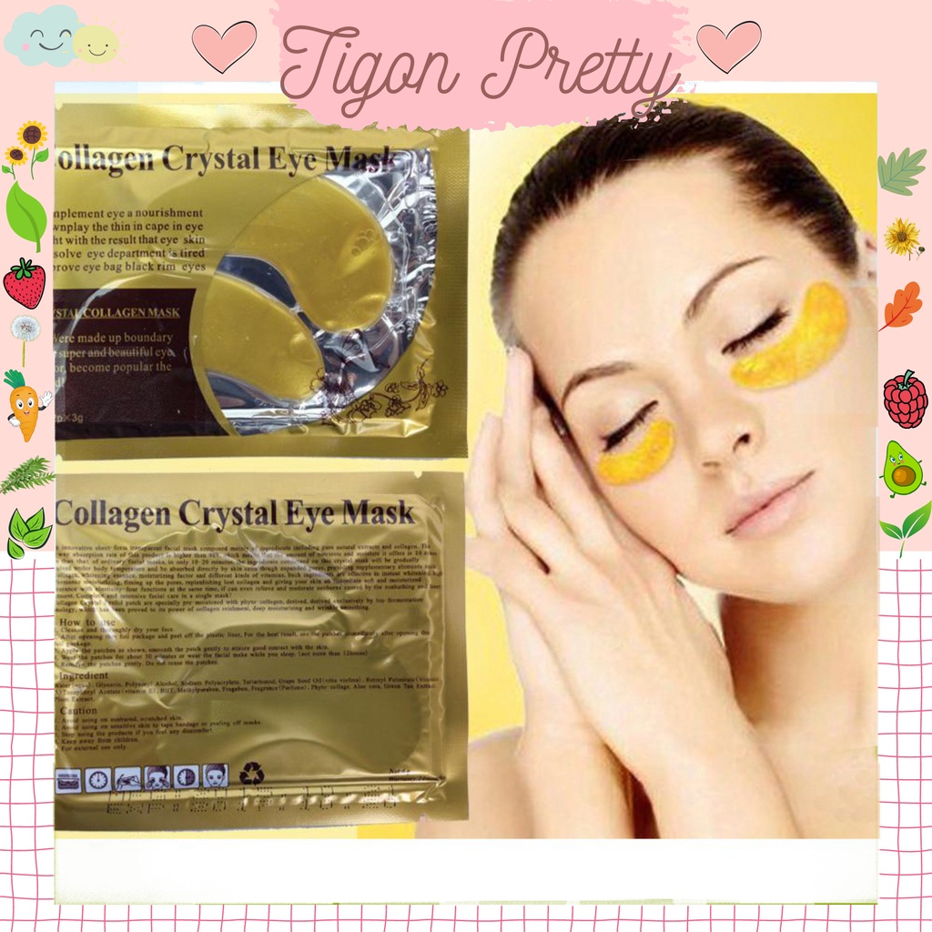 Mặt Nạ Dưỡng Mắt Collagen Crystal Eyes