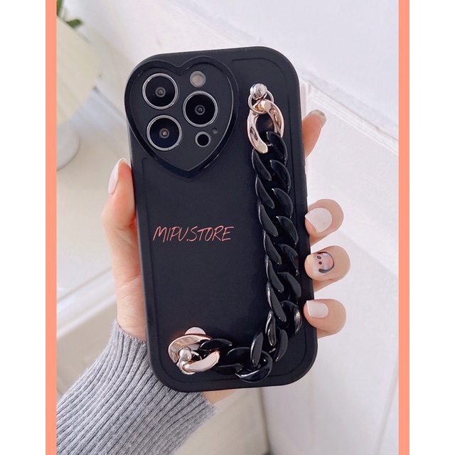 Ốp lưng i.phone trang trí dây đeo tay