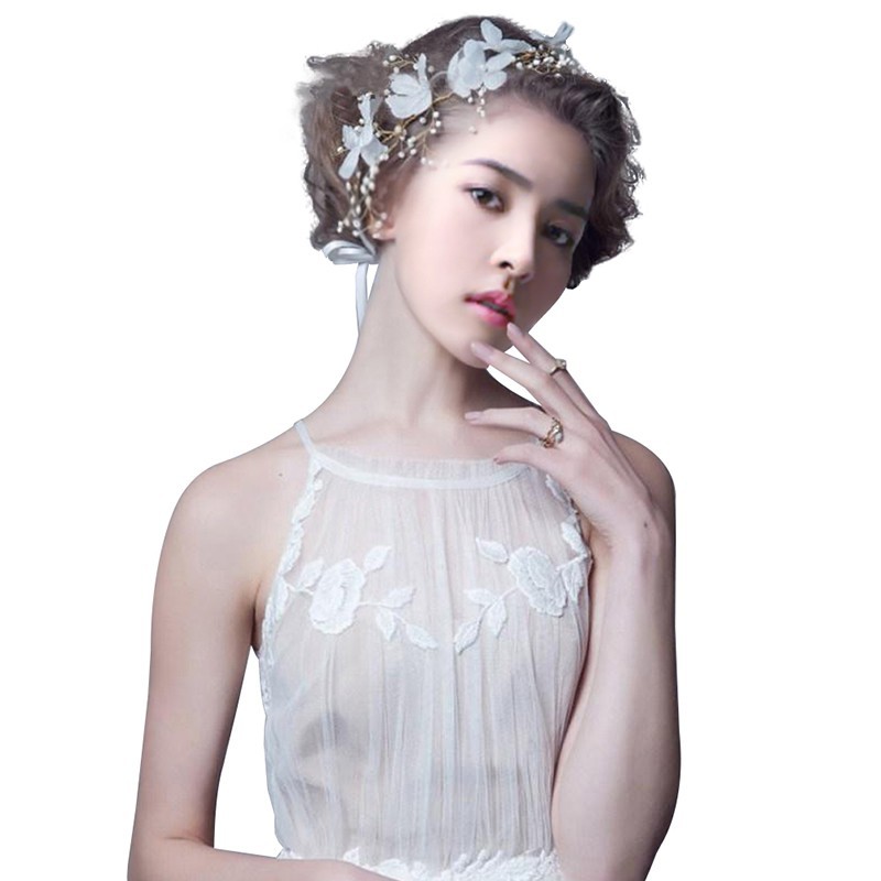 Vòng Hoa Đội Đầu Cô Dâu