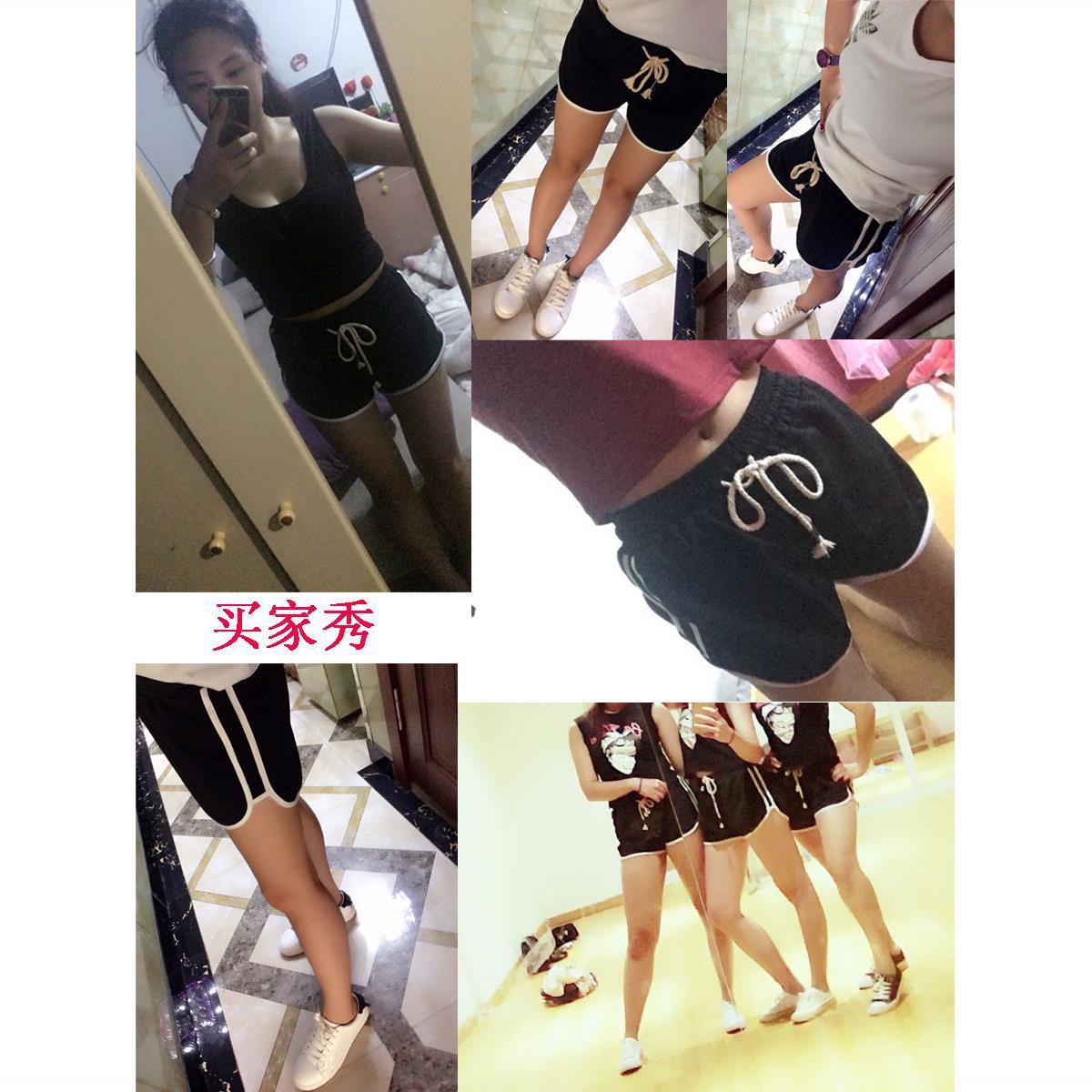 Quần Short Thể Thao Lưng Cao Phong Cách Hàn Quốc Cho Nữ | BigBuy360 - bigbuy360.vn