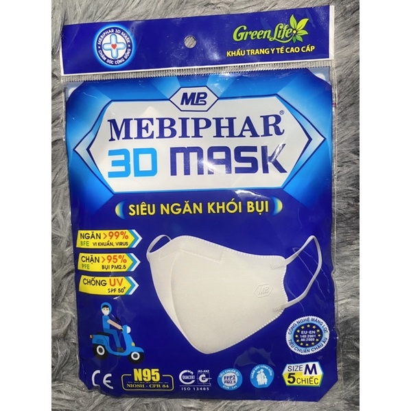 KHẨU TRANG N95 3D MASK  chuẩn bộ y tế