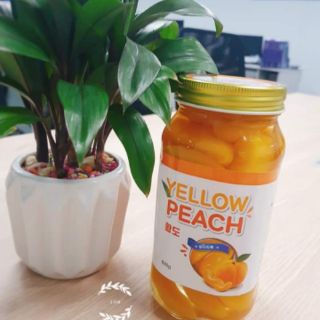 Đào ngâm hàn quốc 680g ( đào vàng nongwo)