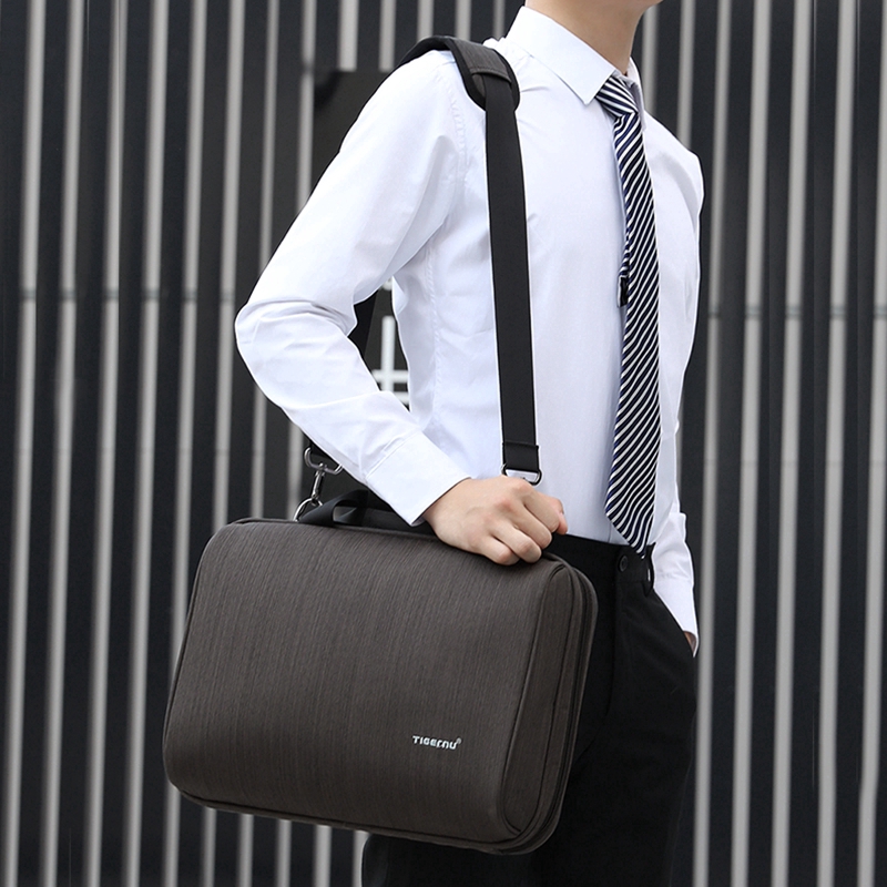 Túi đựng laptop Tigernu chống thấm nước 13.1'' thời trang cho nam