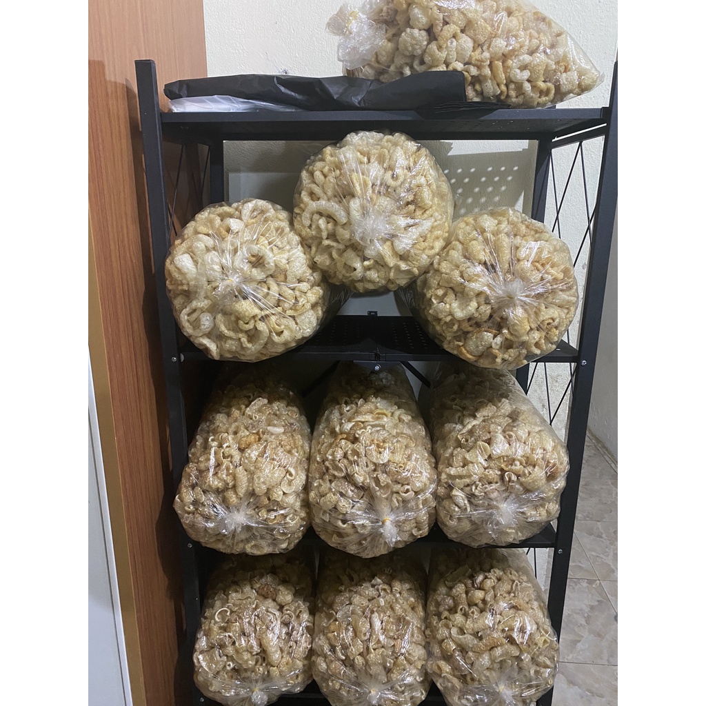 Da heo khô về tự chiên,rán chế biến 1kg