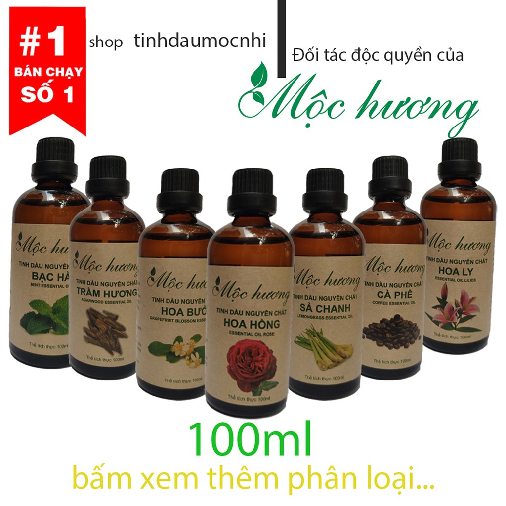 Tinh dầu Mộc Hương nguyên chất 100ml có kiệm đinh | tinh dầu đuổi muỗi