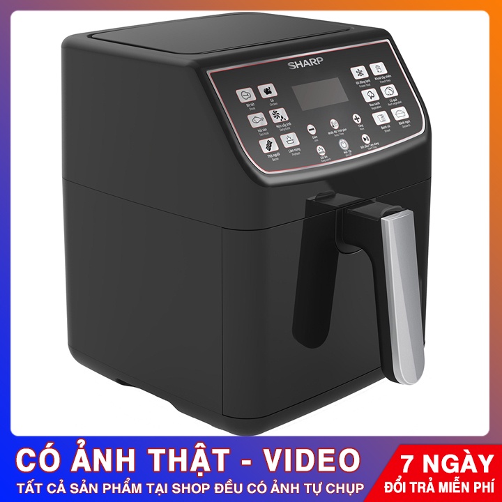 Nồi Chiên Không Dầu Sharp – Nồi Chiên Chân Không – Chính Hãng Phân Phối – Bảo Hành 12 Tháng