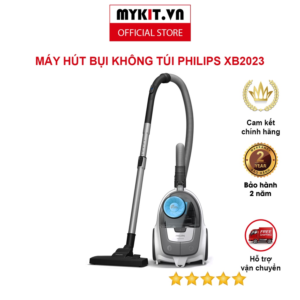 Máy hút bụi không túi Philips XB2023 - MYKIT.VN