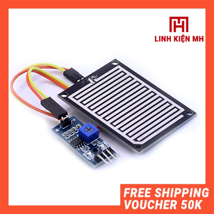 Mạch Cảm Biến Mưa, Cảm Biến Nước