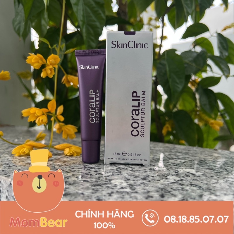 [Hàng Nhập] Dưỡng Môi SkinClinic CORALIP - Xóa Nhăn Rãnh Môi, Tạo Hình Đôi Môi Căng Mọng Mềm Mịn 15ml
