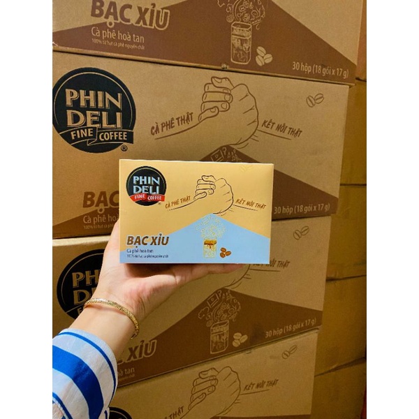 Cà Phê Hòa Tan PhinDeli  - 1 hộp