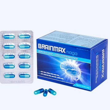 BRAINMAX NAGA SUPER – Giúp giảm các biểu hiện của suy giảm tuần hoàn não, giúp máu lưu thông