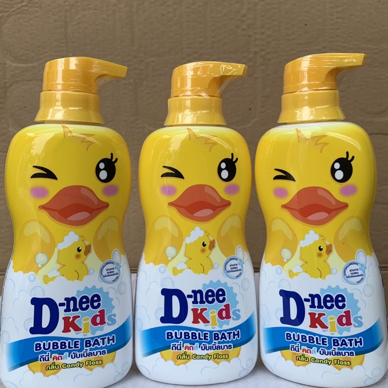 Sữa tắm tạo bọt Dnee Kids Vịt vàng 400ml