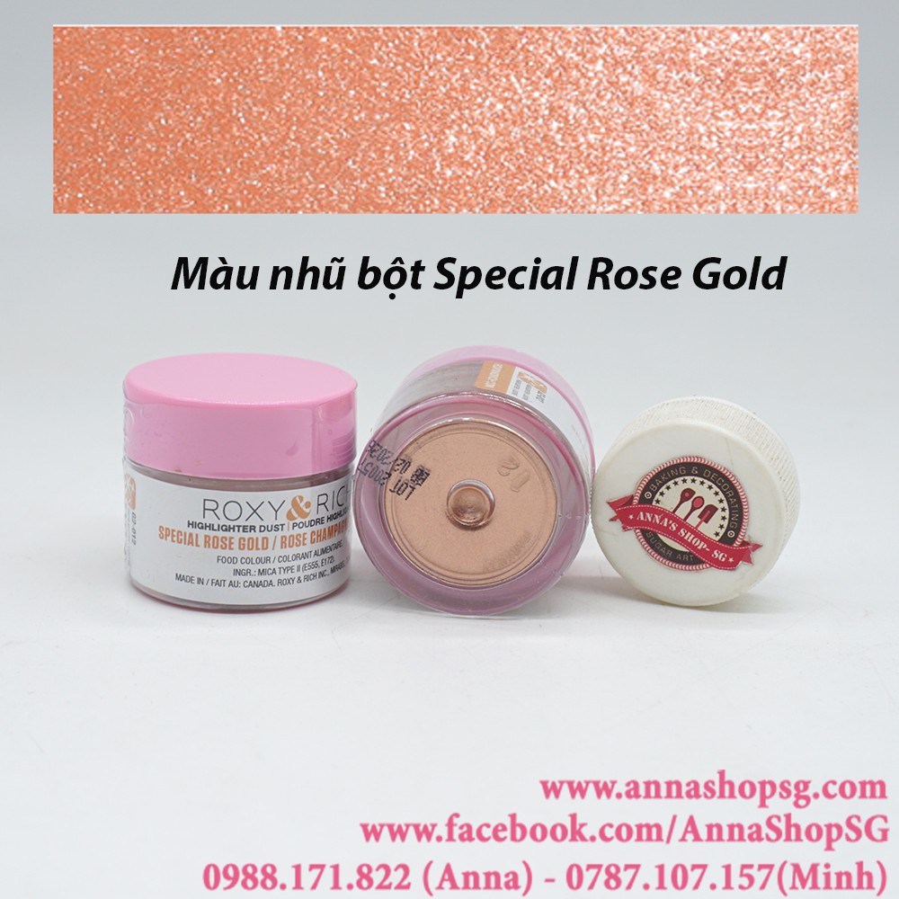 MÀU NHŨ BỘT SPECIAL ROSE GOLD 2.5g
