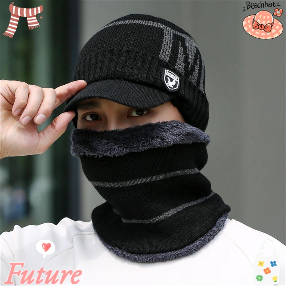 Mũ Len Beanie Dày Dặn Giữ Ấm Thời Trang Cho Nam Nữ