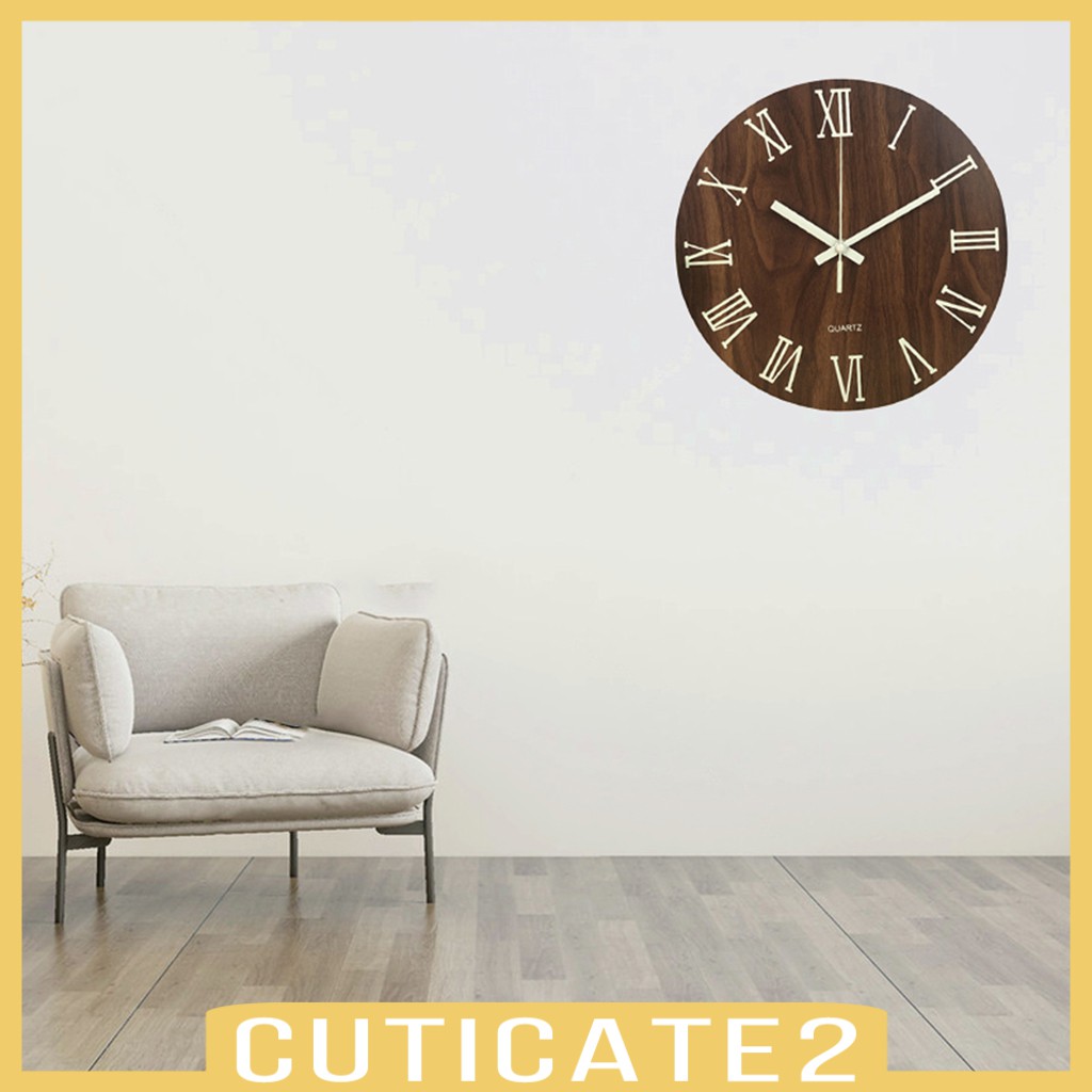 Đồng Hồ Treo Tường Dạ Quang 12 &quot;Cuticate2