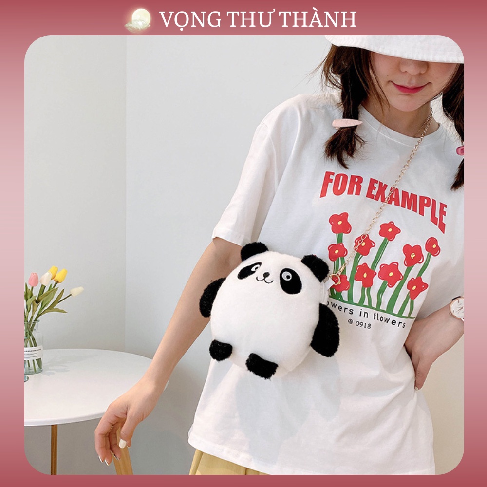Túi Đeo Chéo Hình Thỏ Bông Dễ Thương VTTG7