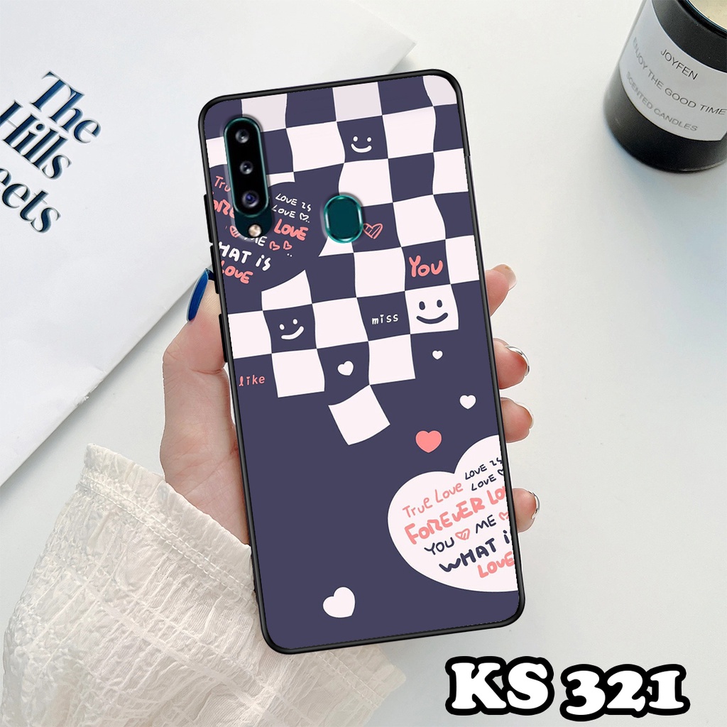 Ốp lưng Samsung A20 - A20s - A30 - A30s - Ốp Samsung in hình họa tiết caro - Chất liệu TPU siêu bền, sang trọng