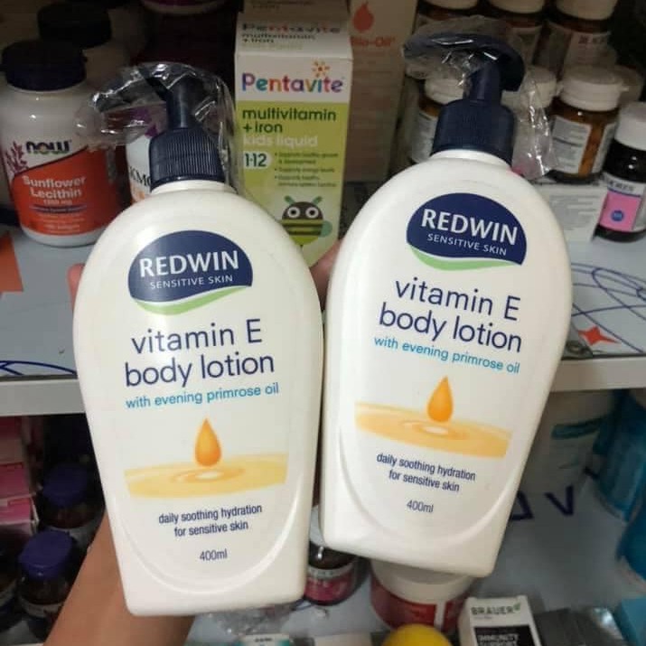 LOTION REDWIN - Kem Dưỡng Ẩm Toàn Thân Body Lotion Redwin Úc 400ML