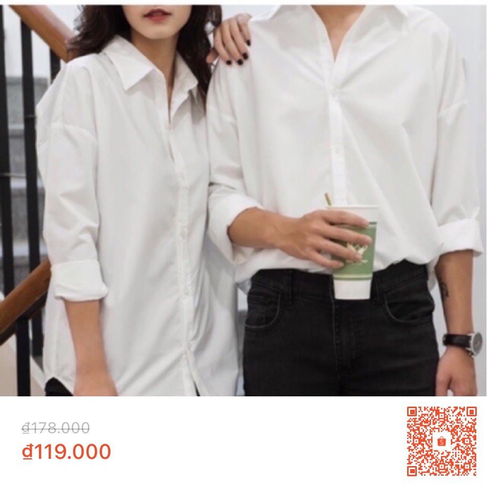 [siêu_xinh] 1002 áo sơ mi nam nữ unisex | BigBuy360 - bigbuy360.vn